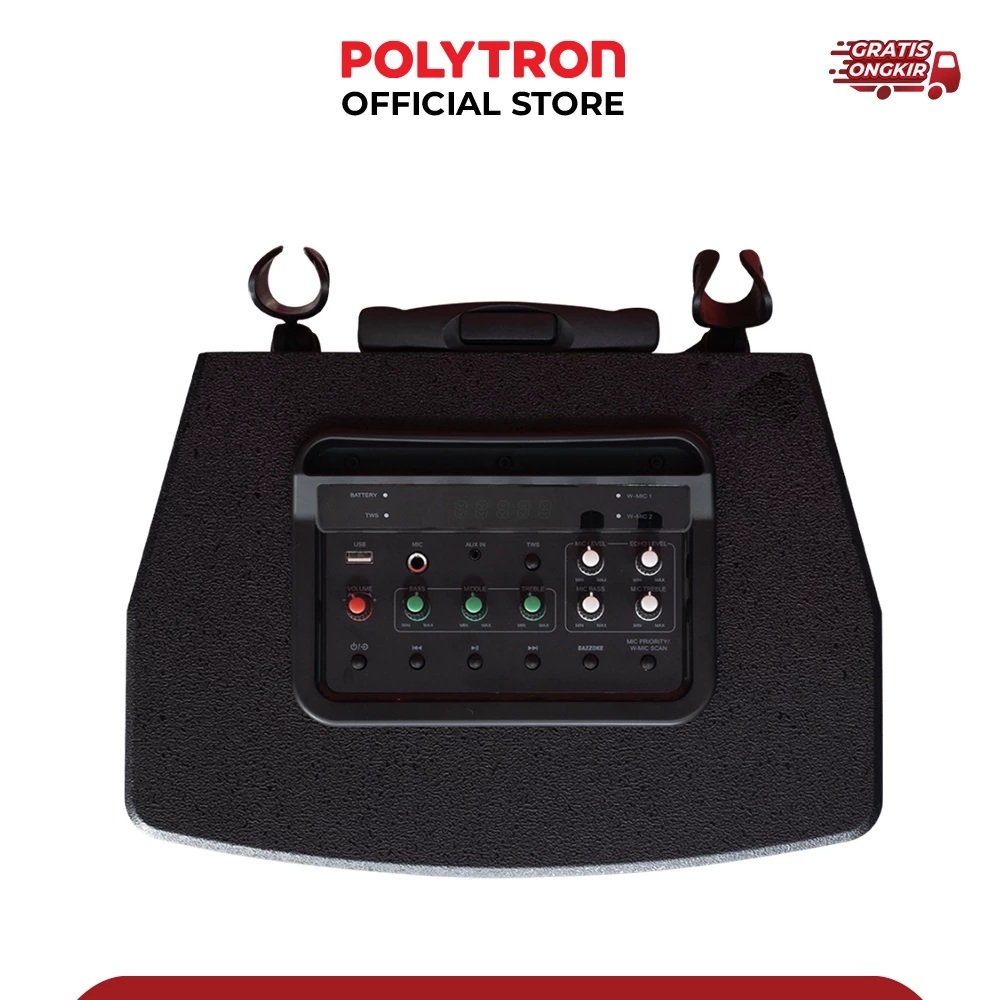 POLYTRON Polytron Speaker Aktif Portable PAS PRO10F7