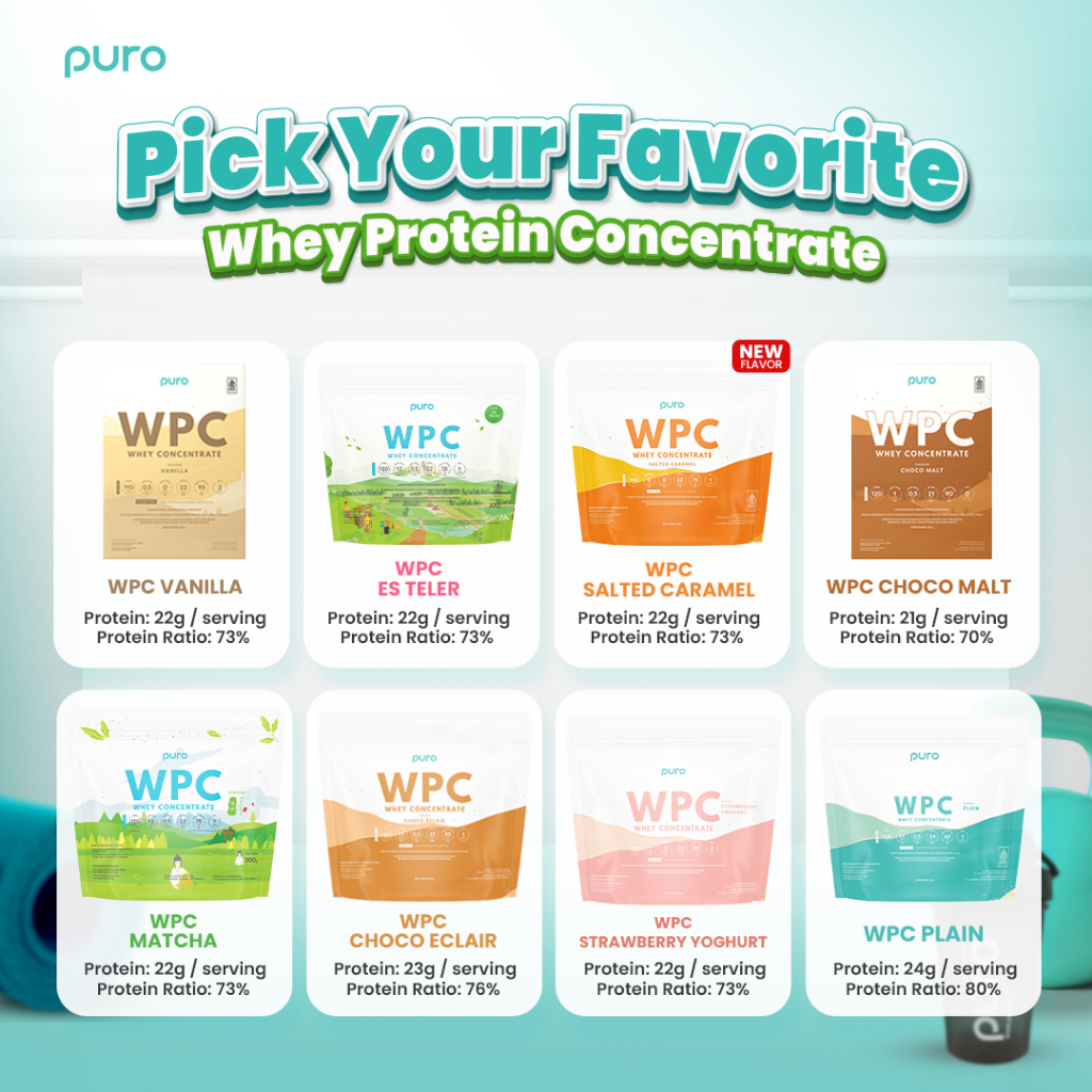 Puro Pure Nutrition WPC WPRO Whey Concentrate