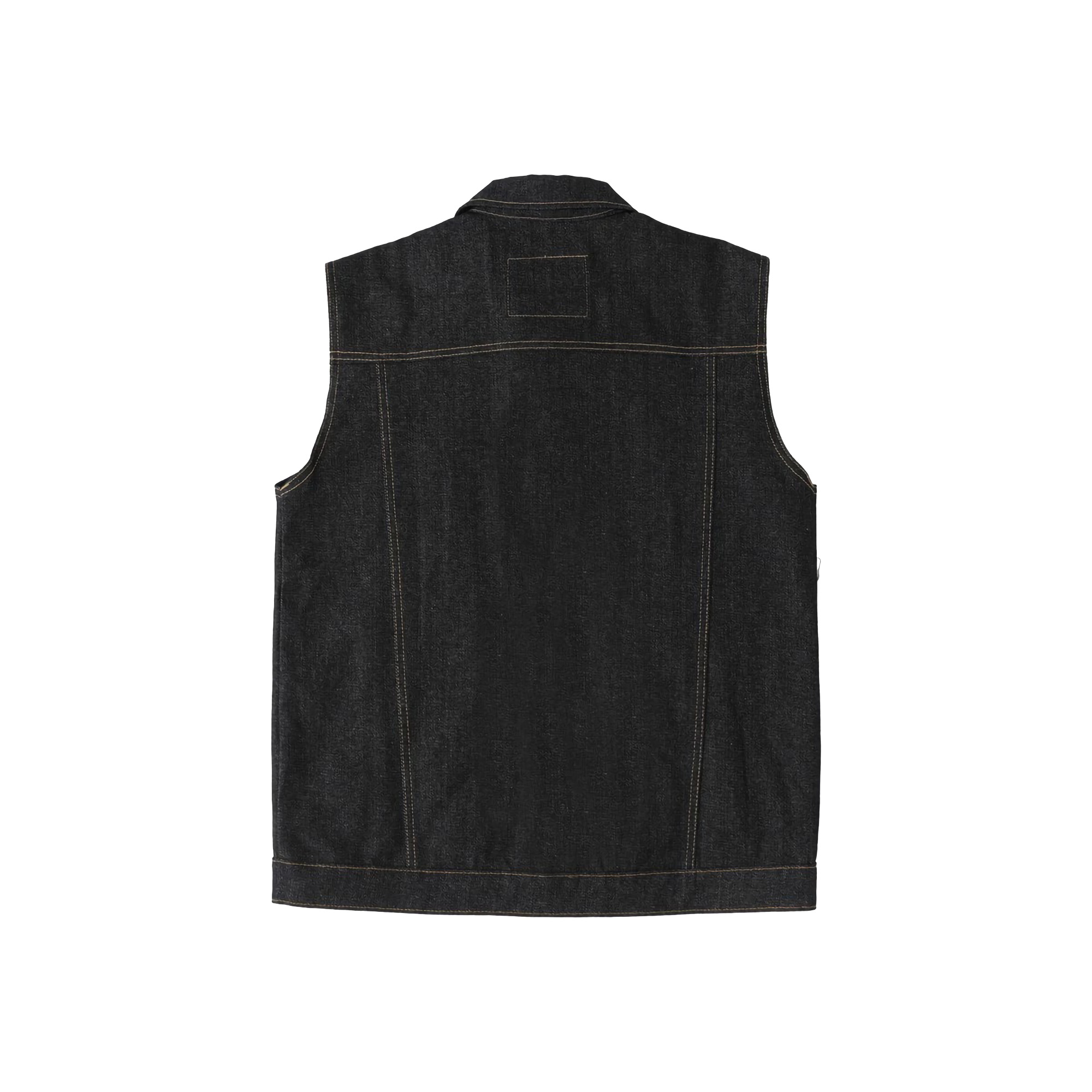 ETERNALWORKS Vest Denim Jacket Boston Dark Indigo 2