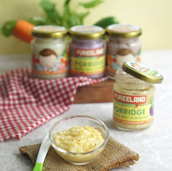 Pureeland Pureeland Baby Porridge Weight Booster (10-11 bulan)