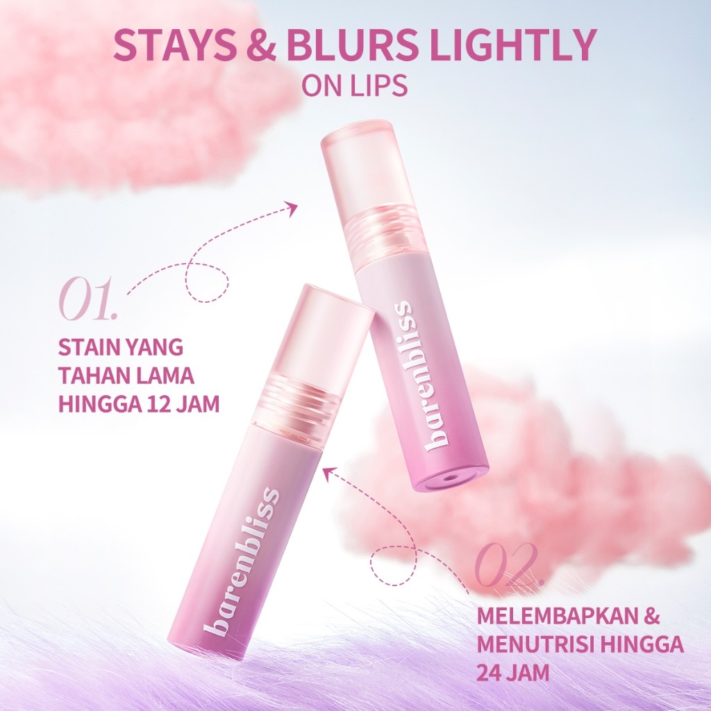 Hebe Beauty Style  Barenbliss Cherry Makes Cheerful Lip Velvet 01 Blushed Moment