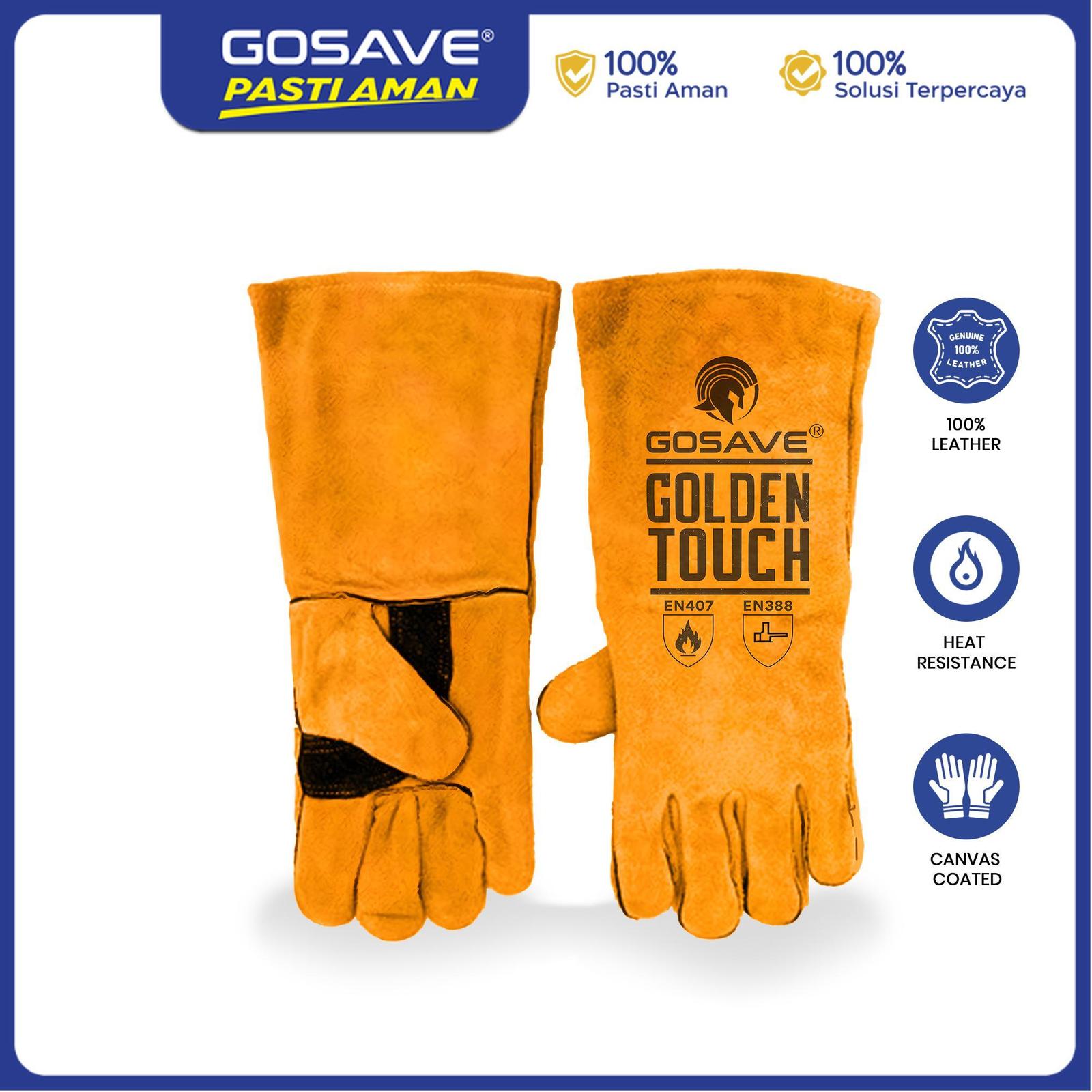 Gosave Golden Touch Sarung Tangan Las