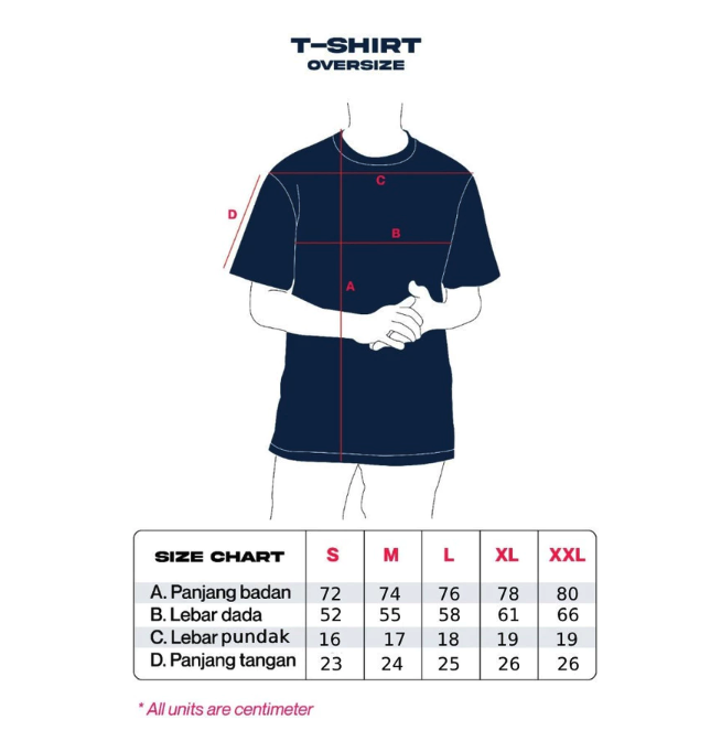 Idea Solusi Indonesia Erigo T-Shirt Oversize Antelope Black