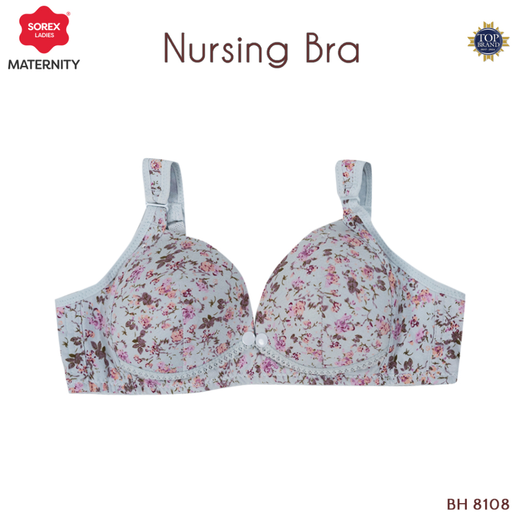 Prakarsa Jaya Sentosa Sorex Nursing Bra Motif Bunga Cup B BH 8108
