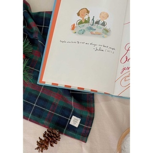 Pompom Studio Christmas Napkin 