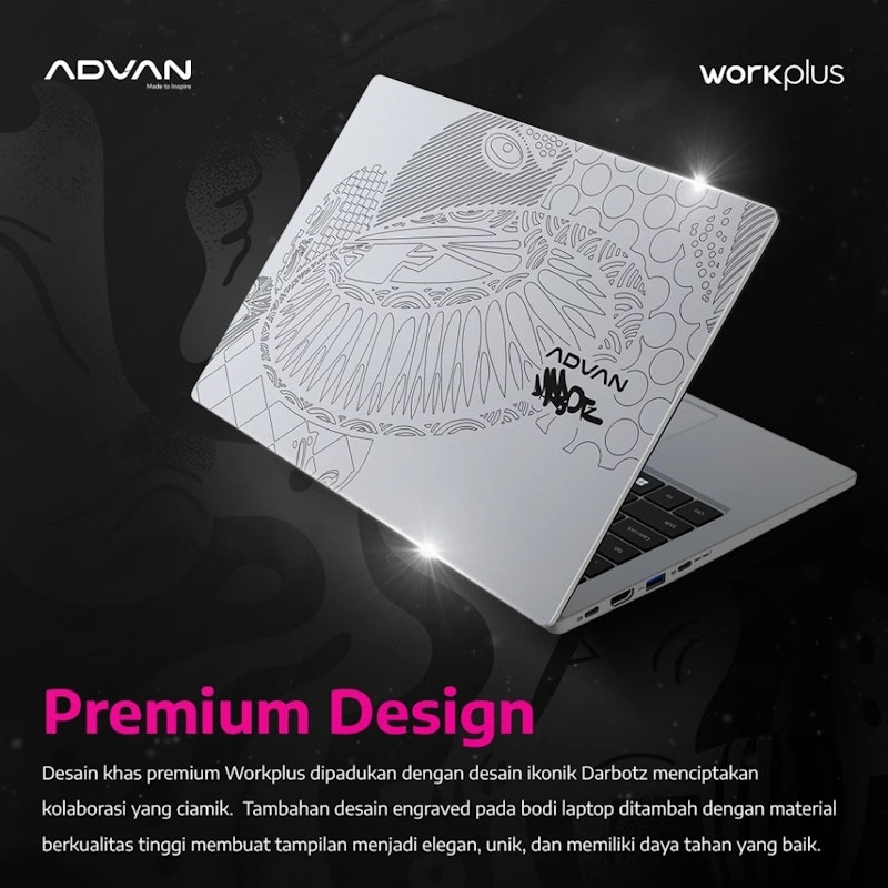 ADVAN X DARBOTZ Laptop Workplus 2