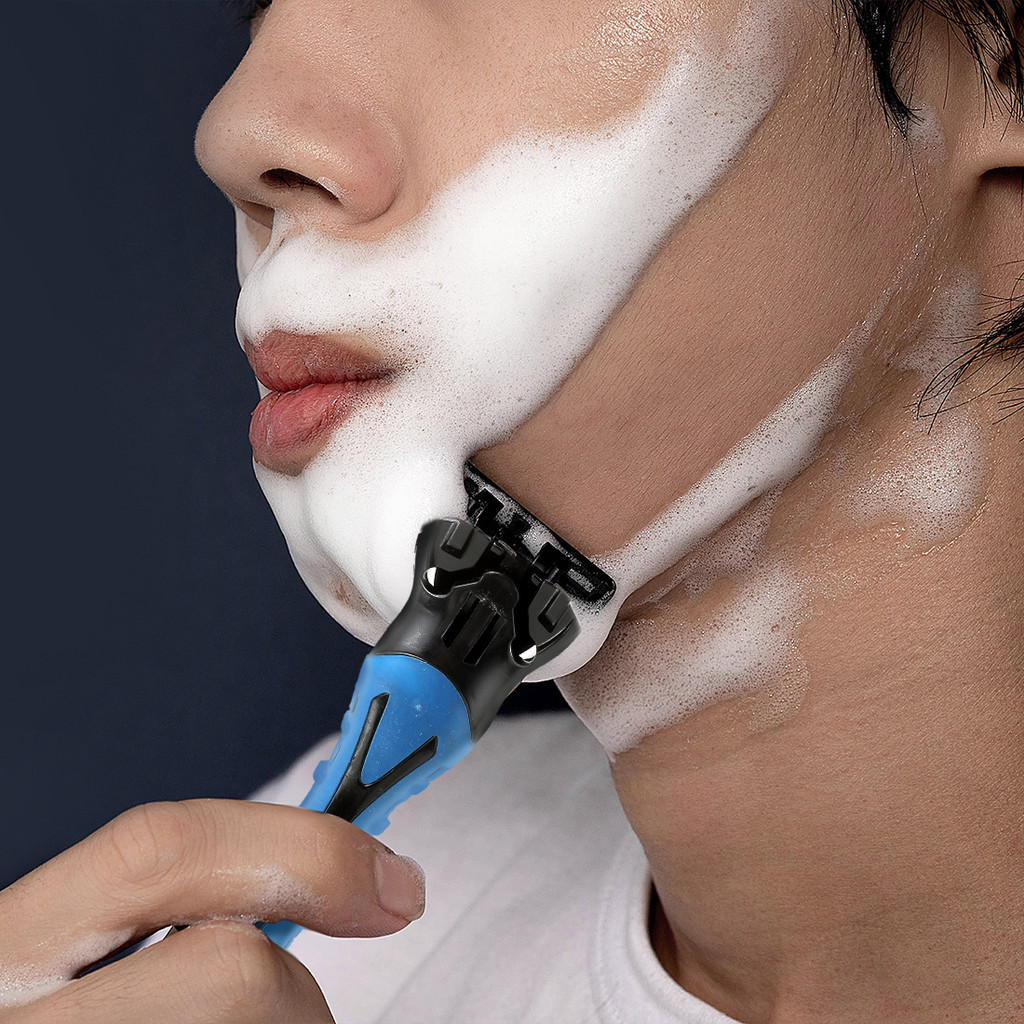 Miniso Alat Cukur Jenggot 3 Mata Pisau