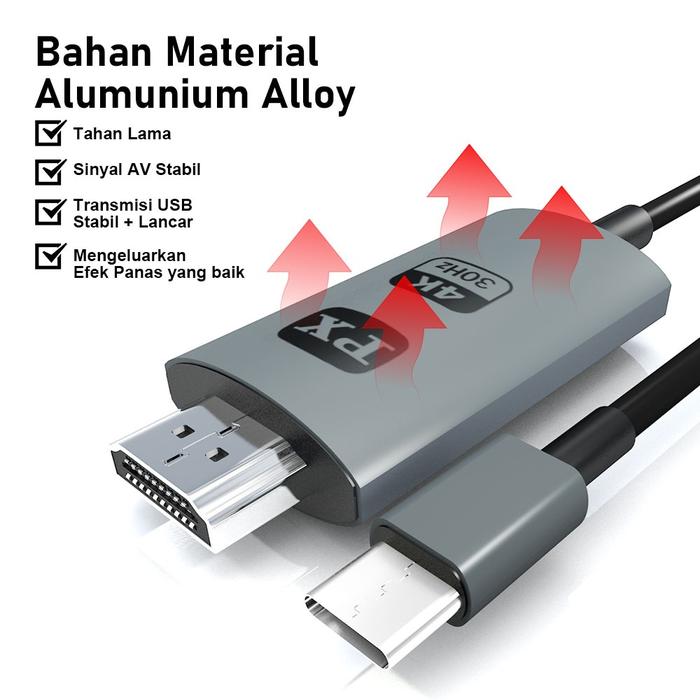 PX USB Type-C to HDMI Converter MHA-20C