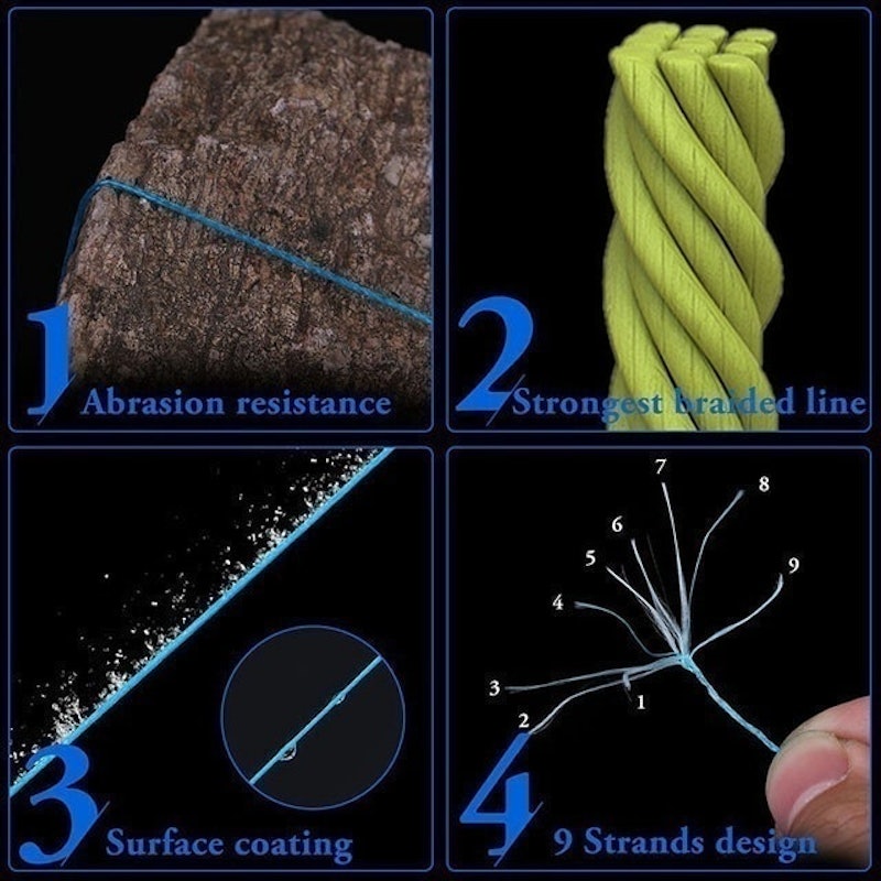 Sougayilang Fishing Line PE 4