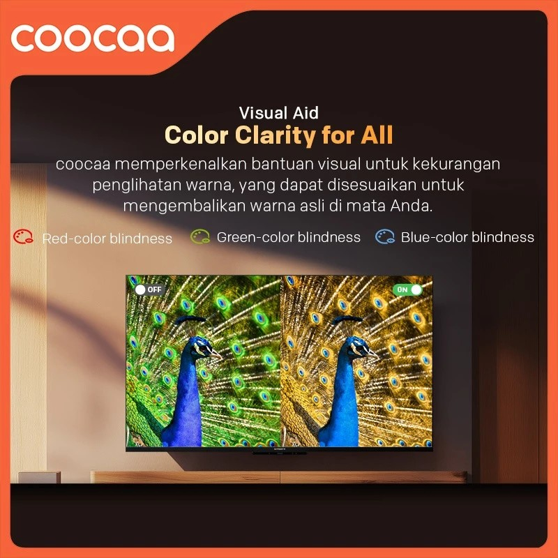 Skyworth Indonesia COOCAA 4K Google TV  50Y66