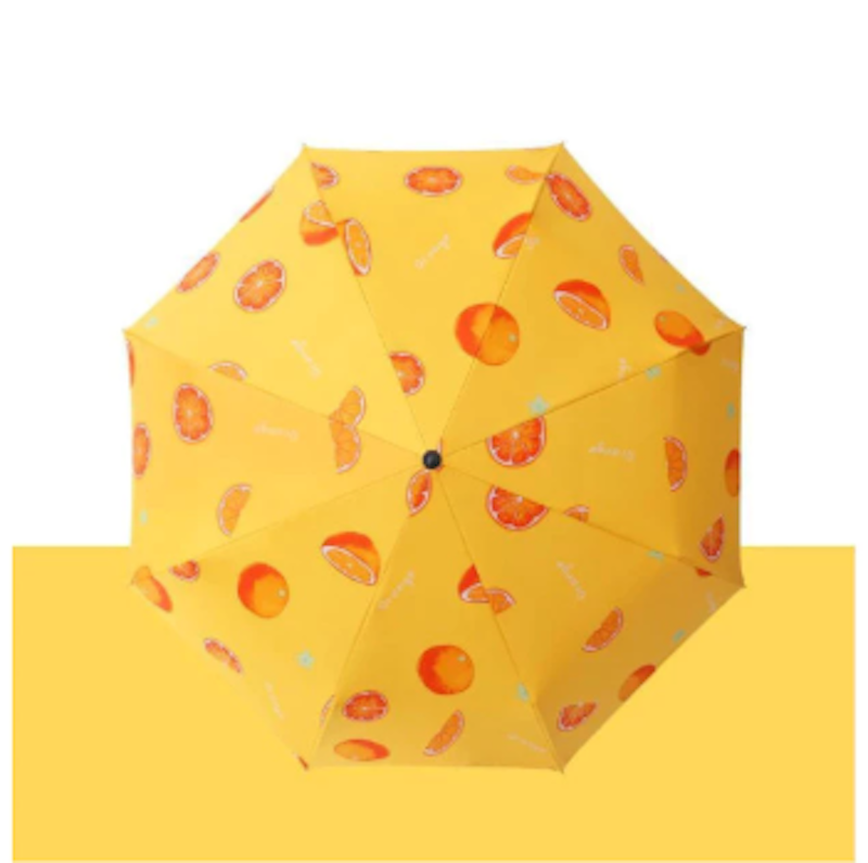 Cella Payung Lipat Motif Buah UV Protection 3