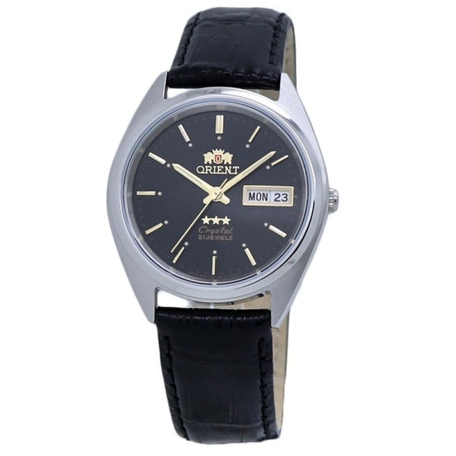 Seiko Epson ORIENT Tri Star: Automatic Black Dial Unisex Watch  FAB0000JB9