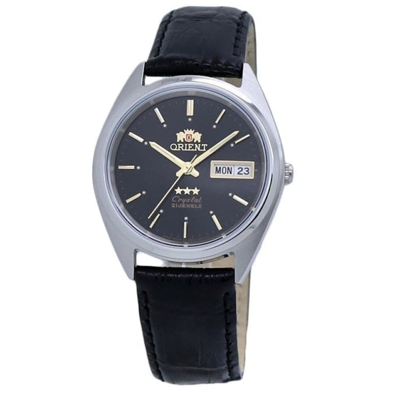 ORIENT Tri Star: Automatic Black Dial Unisex Watch 2