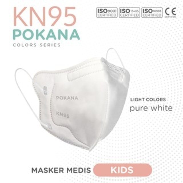 Pokana KN95 Kids Colour Series Light Colour 