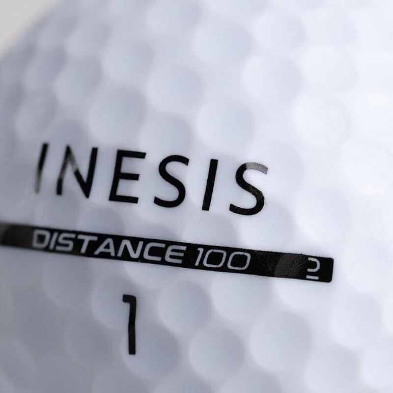 INESIS Distance 100 Golf Ball 2