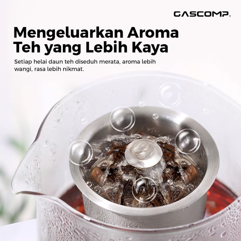 GASCOMP Saringan Teh Kopi Stainless Steel 5