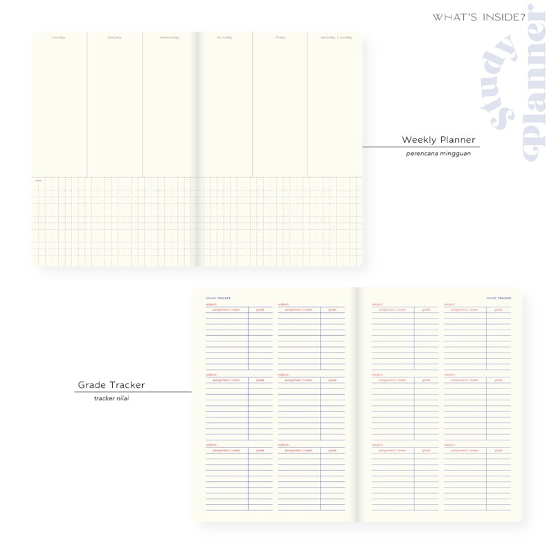Study Planner Notebook 3