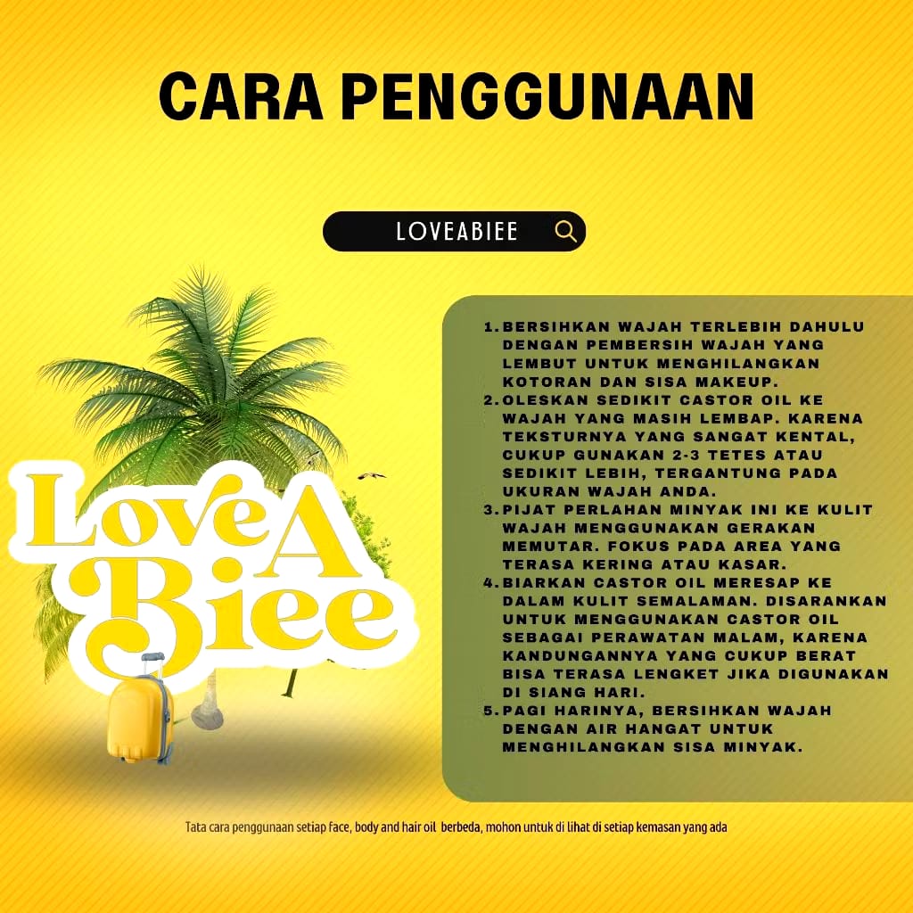  Loveabiee Castor Oil