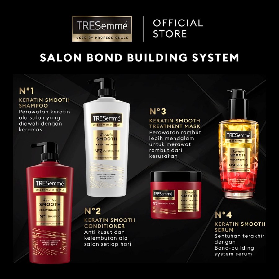 Unilever Indonesia TRESemmé Keratin Smooth Shampoo
