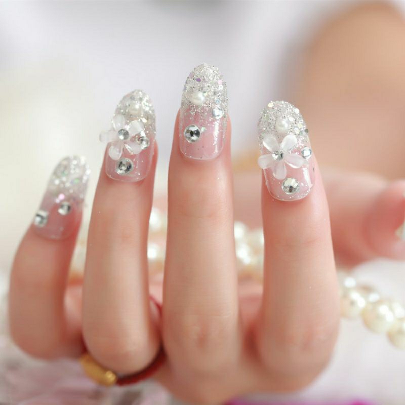 Wedding Party Fake Nail