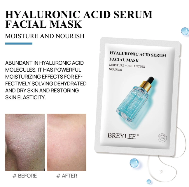 Breylee Breylee Serum Facial Mask Hyaluronic Acid