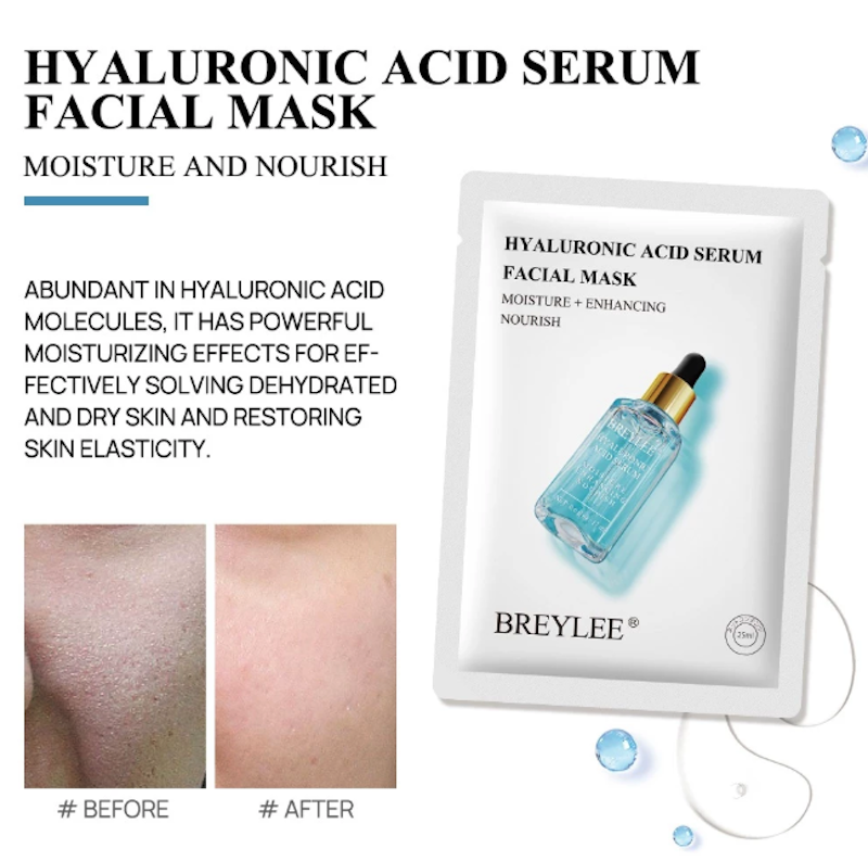Breylee Serum Facial Mask Hyaluronic Acid 2