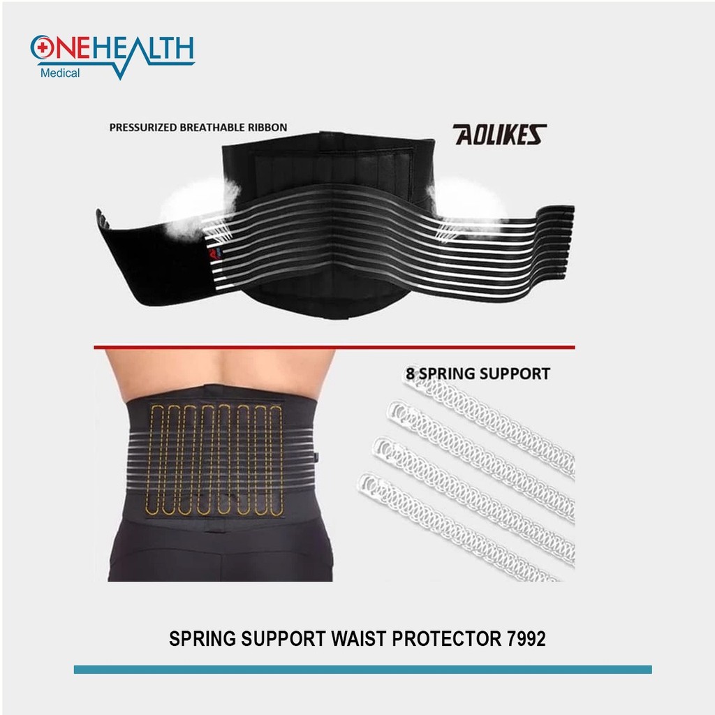 Aolikes Lumbar Waist Back Support 7992