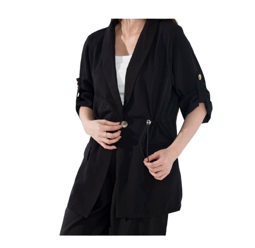 This Is April Blazer Wanita Lengan Panjang Office Look Esthera