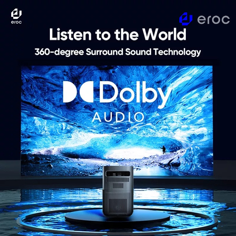 Eroc Max Android Smart Home Proyektor 4