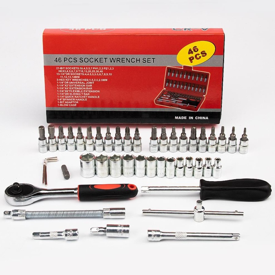 JLD Machinery JLD Socket Wrench Set 46 Pcs
