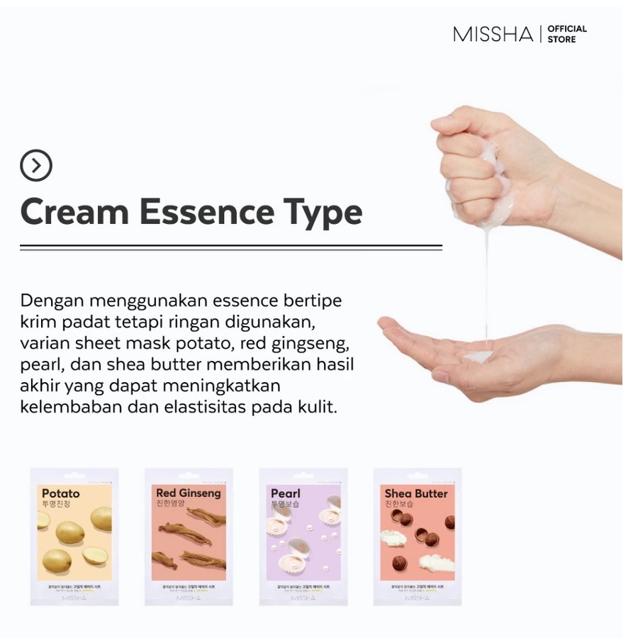 ABLE C&C MISSHA Airy Fit Sheet Mask Red Ginseng