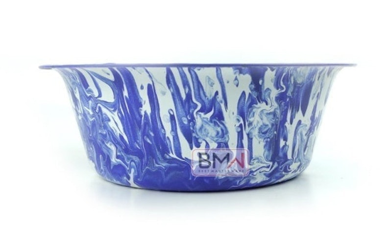 Baskom Enamel Model Lurik 3