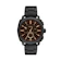 Fossil Machine Chronograph Black Dial Black Strap 1