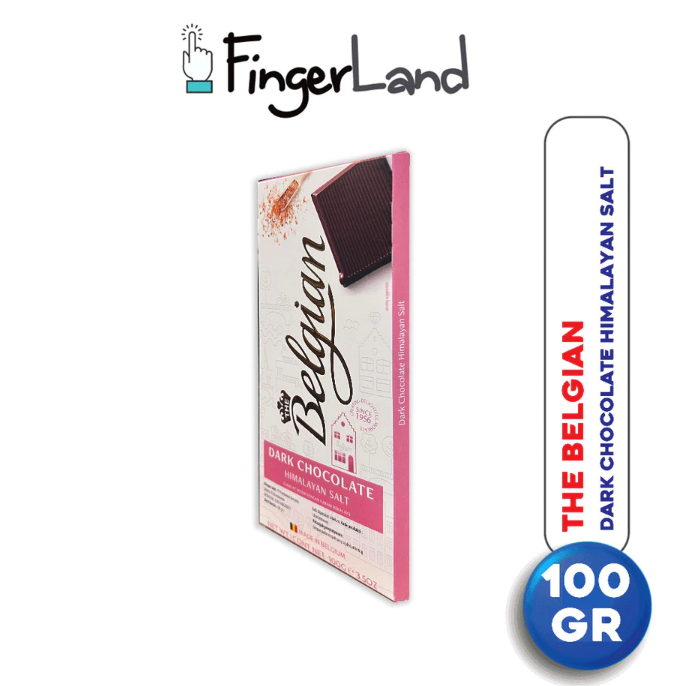 The Belgian Chocolate Group The Belgian Dark Chocolate with Himalayan Salt