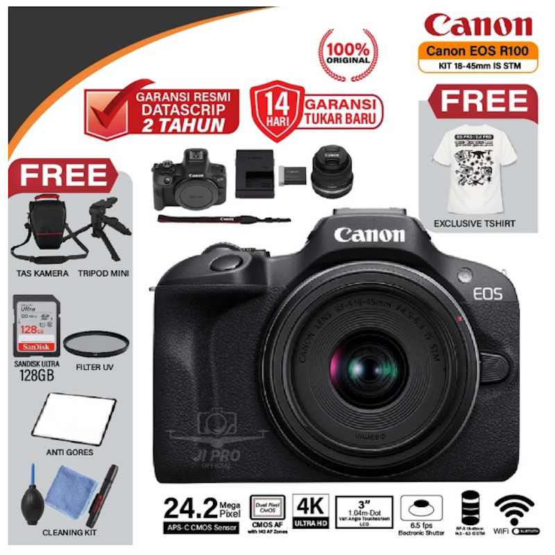 EOS R100 Kit RF-S18-45mm f/4.5-6.3 IS STM 5