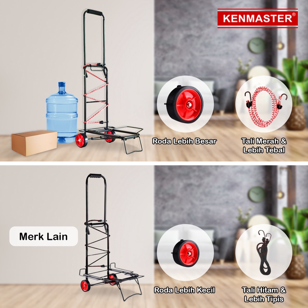 Viva Tehnik Mandiri Kenmaster Hand Trolley Cart KT-261