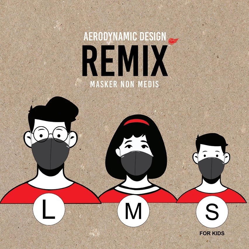  REMIX Masker Dua Layer Premium