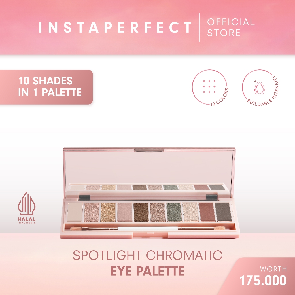 Paragon Technology and Innovation Wardah Instaperfect SPOTLIGHT Chromatic Eye Palette