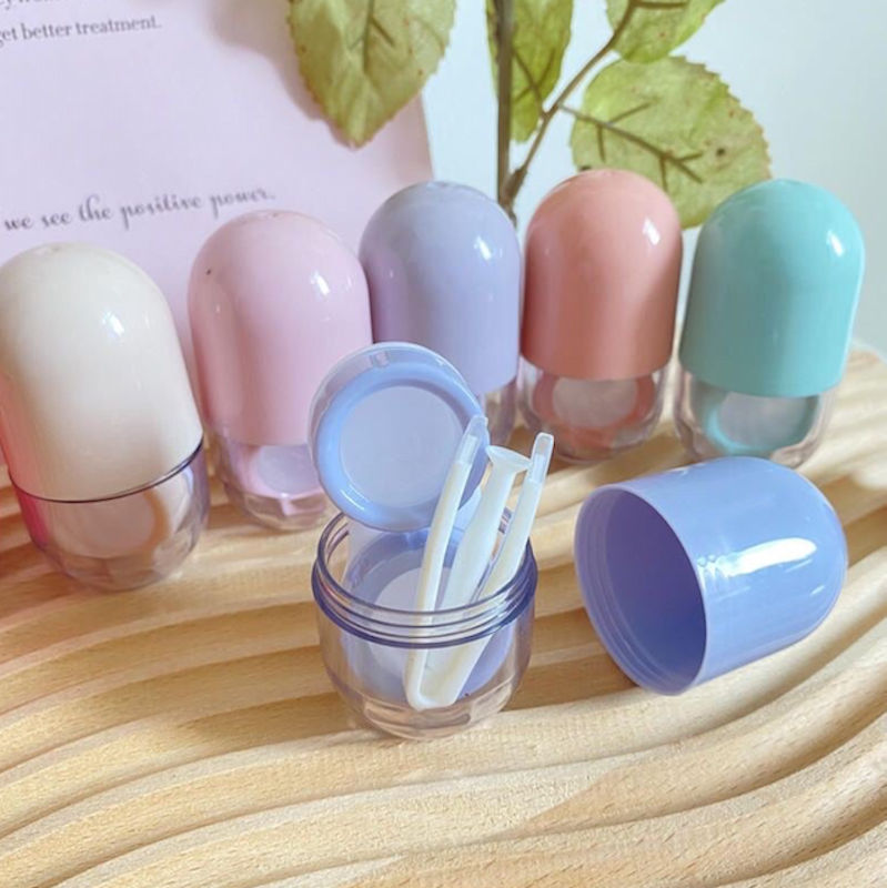 Acrylic Capsule Softlens Case 1