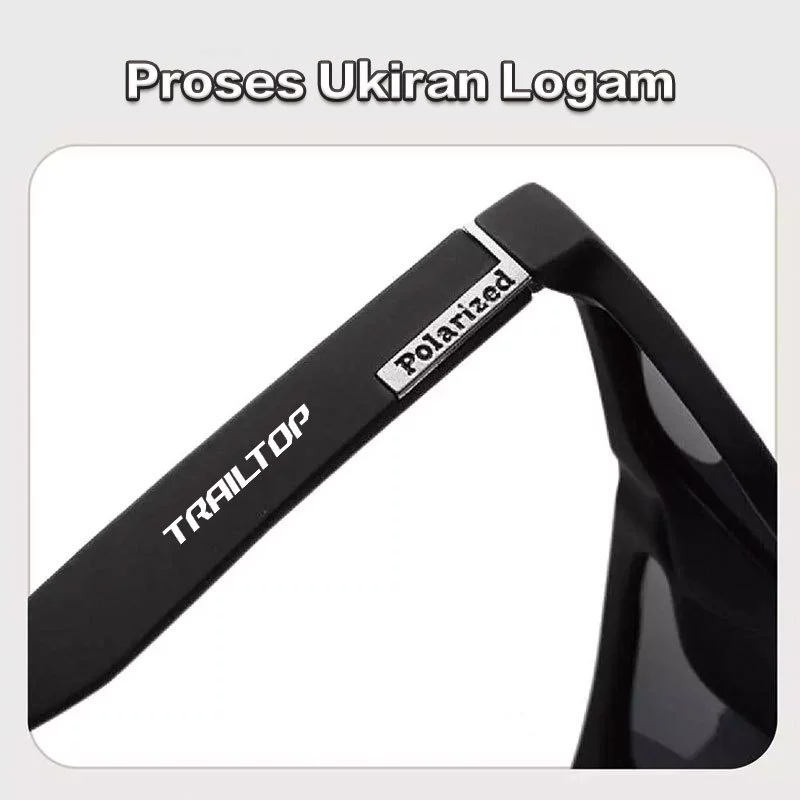 TrailTop Kacamata Aviation HD Polarized UV400 3