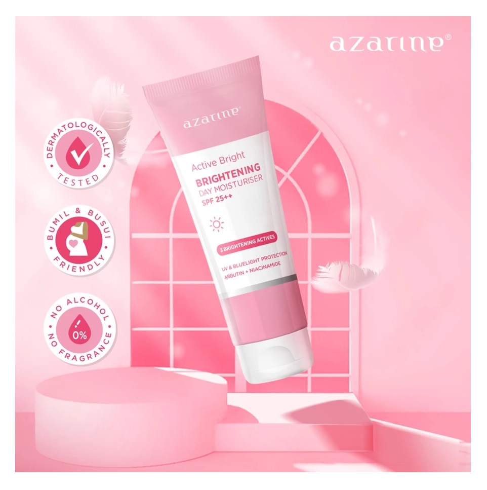 Wahana Kosmetika Indonesia Azarine® Active Bright Brightening Day Moisturiser SPF 25++
