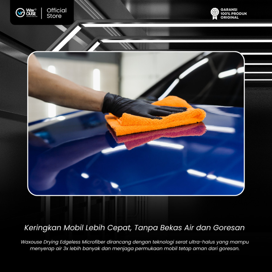 Evindotama Jaya Internusa Waxouse Drying Edgeless Microfiber 40x40 cm | 420 GSM