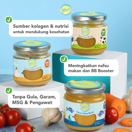 Menggapai Bintang Angkasa Grouu Salmon Bone Broth
