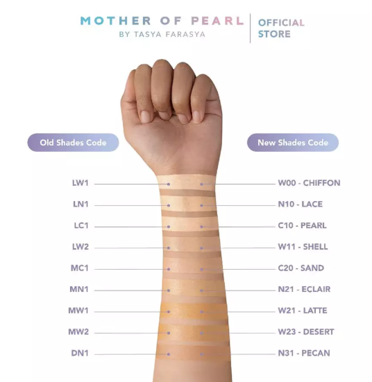 MOP Indonesia Corp Mother of Pearl So X-TRA! Hybrid Matte Foundation N21 Eclair