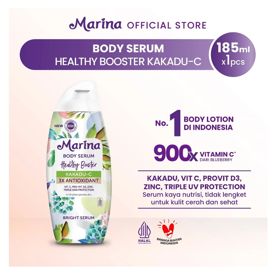 Tempo Scan Pacific Marina Body Serum Healthy Booster Kakadu-C
