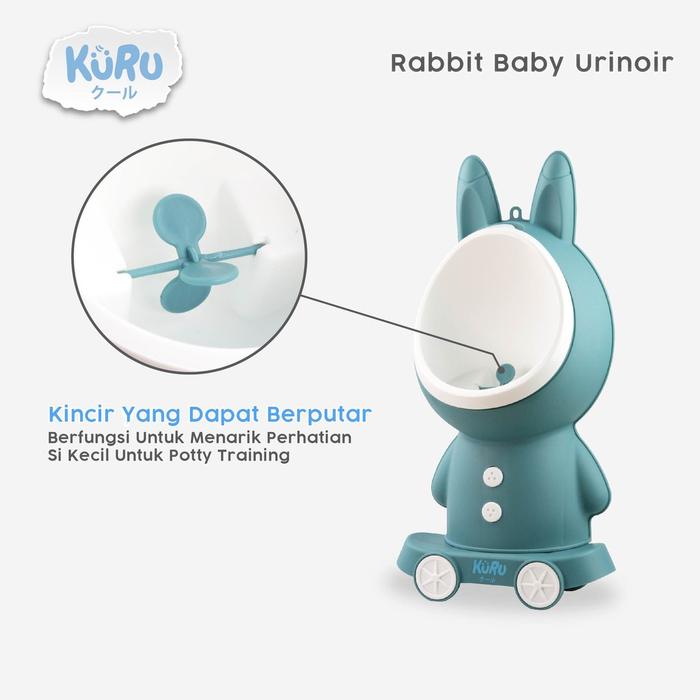  KURU Potty Train Urinal Rabbit Boy  8903