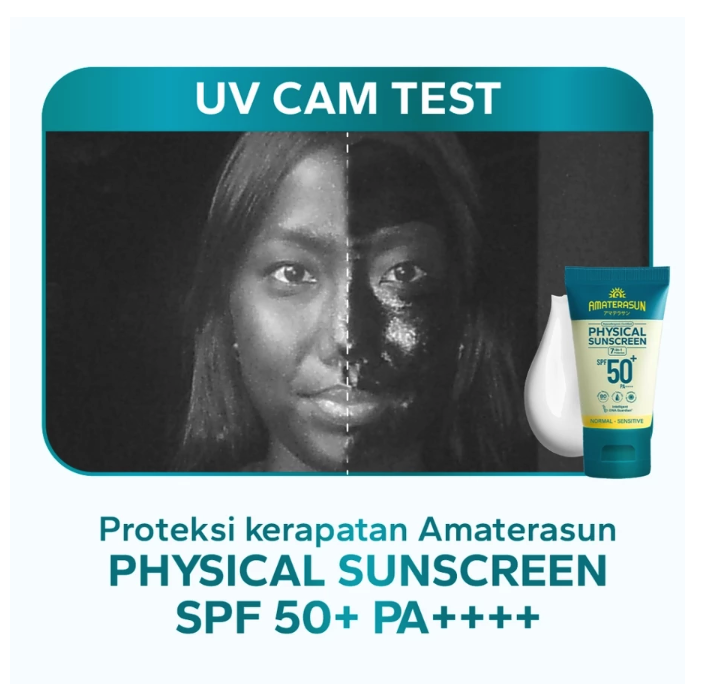 Royal Pesona Indonesia AMATERASUN Physical Sunscreen SPF 50+ PA++++