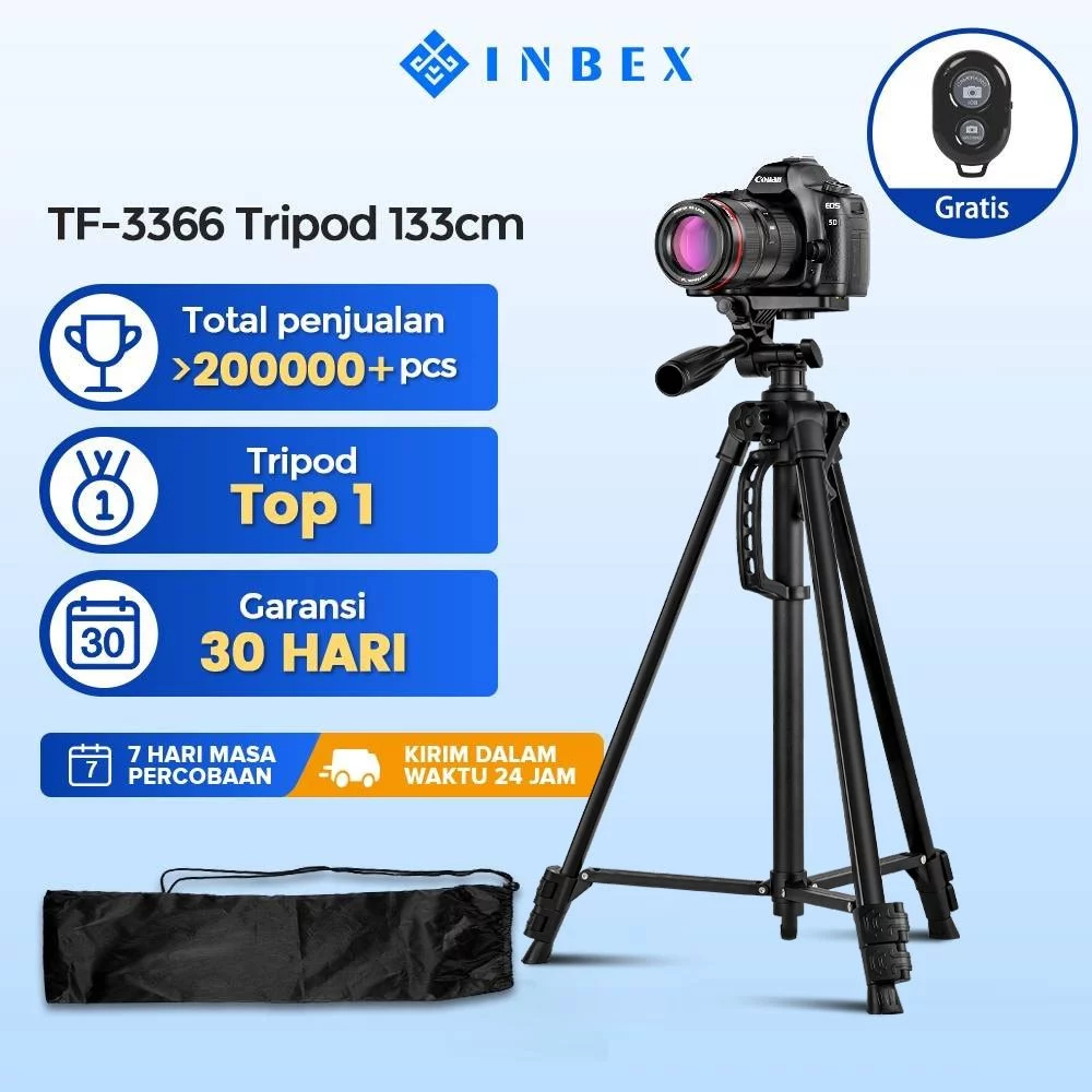 INBEX INBEX TF-3366 Tripod 133 CM