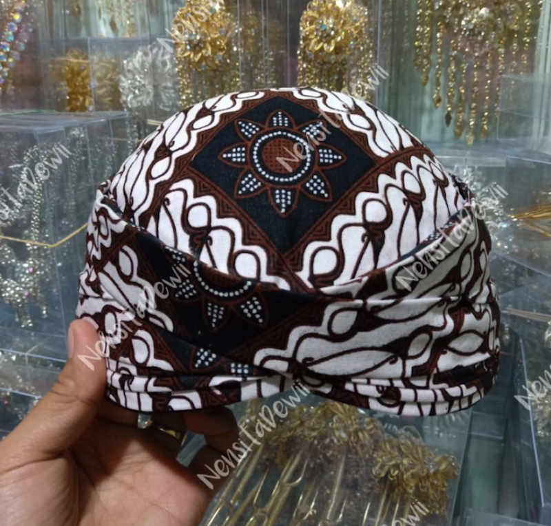 Blangkon Solo Motif Jarik 3