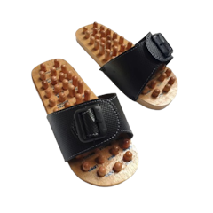 Sandal Pijat Refleksi Selop Kayu